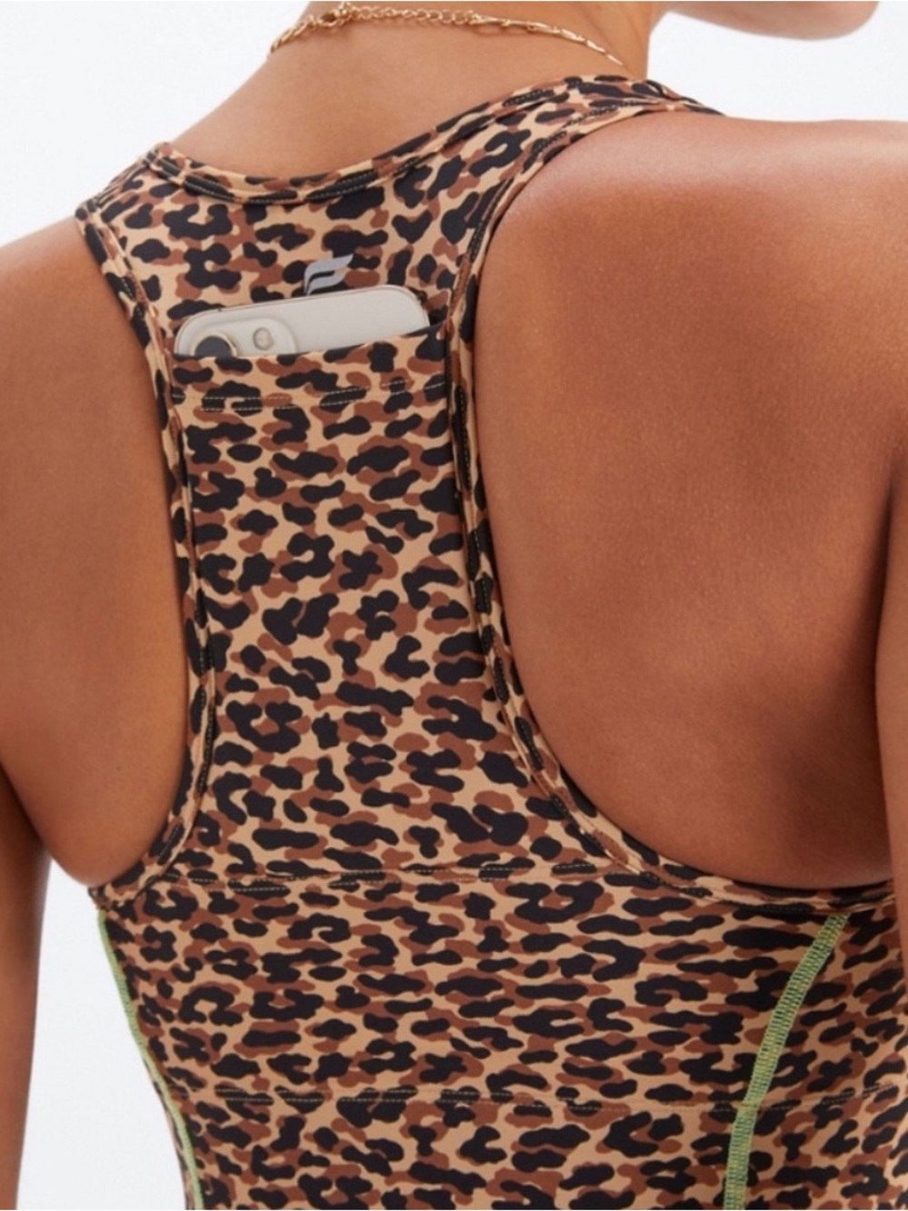 fabletics on the go cheetah bra size medium nwt - Picture 2 of 2
